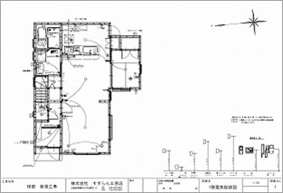 配線取付位置は変更可能